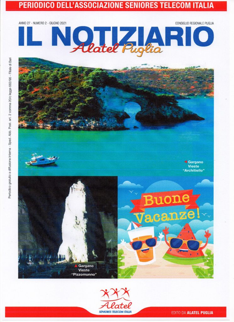 Anticipazione del Notiziario di Giugno 2021