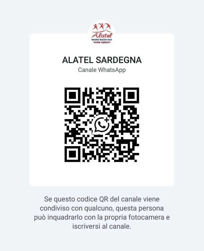 Canale WhatsApp Alatel Sardegna